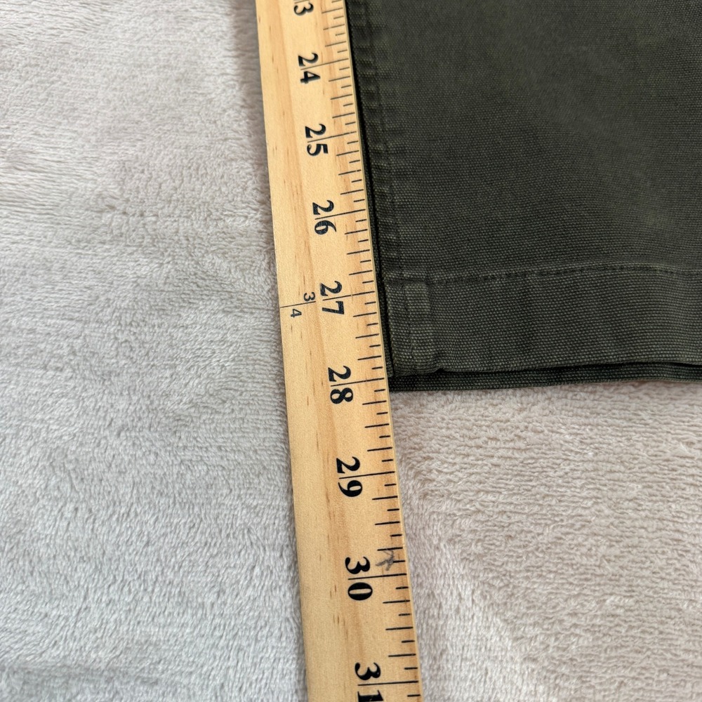 NEW Abercrombie & Fitch Mens 30x28 Athletic Loose Carpenter Pants Olive Green - Picture 10 of 12